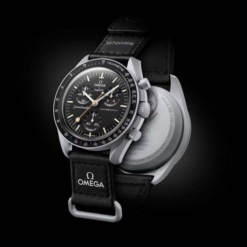 Omega X Swatch MoonSwatch Mission to Moonshine Gold BEAVER MOON Glow in The Dark